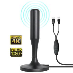 Quality BAIAO 0-2dBi Free Channel TV Antenna HD Portable Digital Aerial For USB TV Tuner wholesale