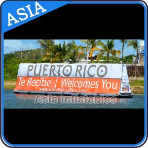 Quality Outdoor Various Advertising Inflatables Water Customized Billboard wholesale