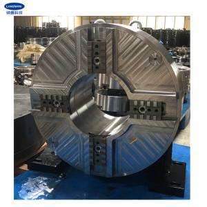 Quality Through Hole 4 Jaw Lathe Chuck For Fiber Laser Metal Cutting Machine wholesale