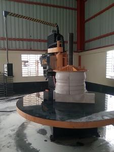 Quality 2500mm Stone Cutting Machine Column Cap Base Profiling Machine wholesale