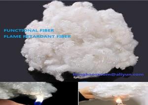 Quality 15D 51mm Flame Retardant Fiber For Automobile Filter wholesale