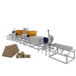 Quality European Wood Pallet Block Making Machine For Euro Pallet wholesale