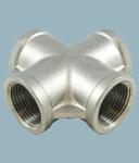 High Pressure 1/2" ANSI B16.9 Cross Pipe Fitting Straight SCH80 Buttweld Pipe
