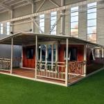 Prefabricated Luxury Shipping Container Luxury House Modular Fireproof 4 Bedroom