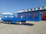 FUWA BPW Axles Bulk Cargo Carrier Fence Semi Trailer for Livestock Transportatio