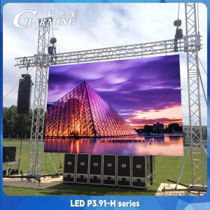 Quality High Refresh Outdoor Rental Big Advertising LED Display Screen 4500CD/M2 wholesale