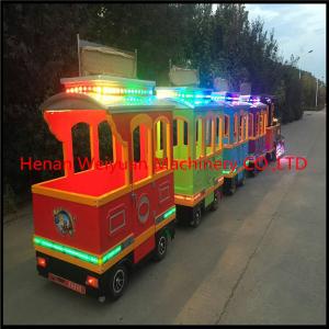 Quality Attractions tourist road train trackless train for sale wholesale