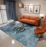 Crystal Velvet Sofa Bedroom And Living Room Floor Carpets Simple Light Luxury