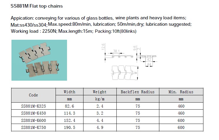 881m MAGNETIC TOP CHAINS