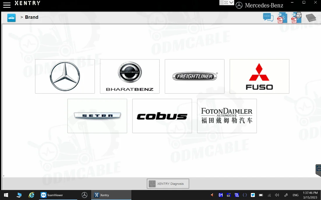 Popular DoIP VCI FOR M6 Super MB Pro M6 Wireless Star Diagnosis Tool Full Function Support Original Software MB Star Doi