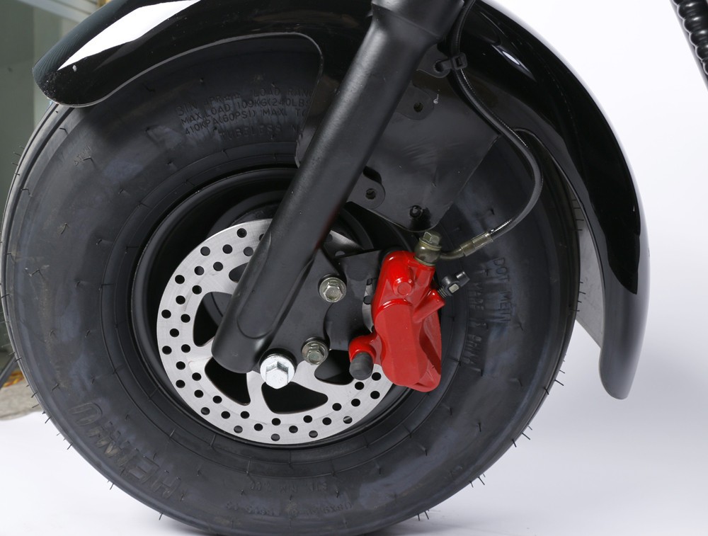 Yellow 18*9.5 Inch Tire Size 1000W Electric Scooter with Modern Style and Affordable