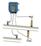 Water-proof ultrasonic fixed flow meter