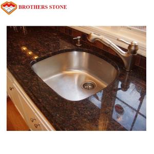 Quality Brown Granite Stone Table Beautiful Tan , Brown Granite Countertops wholesale