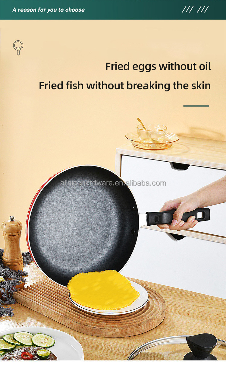 New Design Home Kitchen Custom Cooking Pot non-stick Medical Stone Stainless Steel Frying Pans