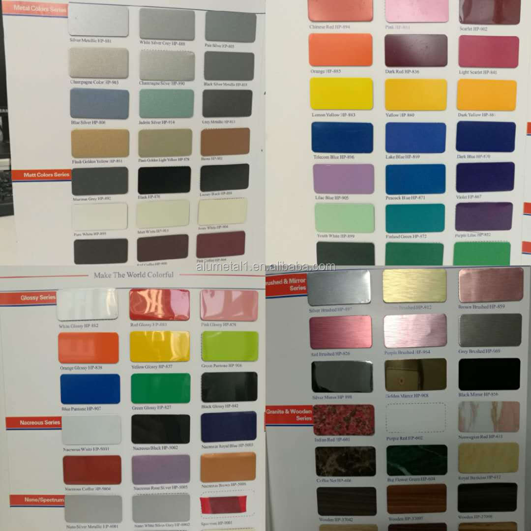 fire protection acp panel  perforation for exterior wall cladding with fire resistance