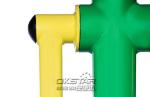 outdoor fitness equipments steel based zinc powder coating Air Walker-OK-M01D