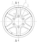 CB Certificate Aluminum Alloy Wheels For Rail Cars 1000mm 100mm Diameter