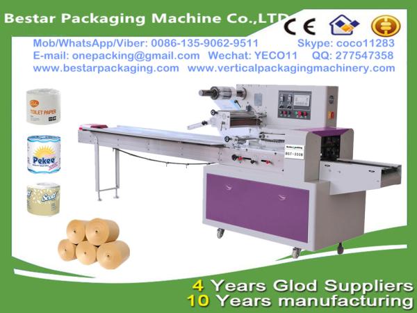 Bestar toilet roll packing machine, toilet roll wrapping machine,toilet paper