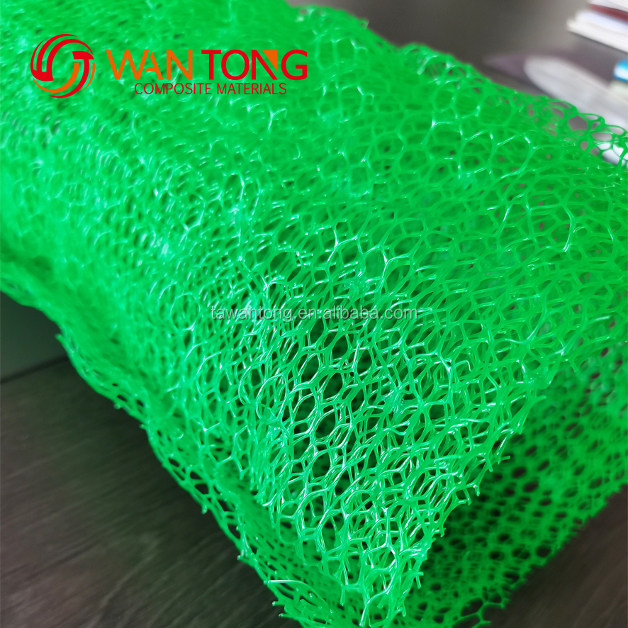 CE/ISO9001/ISO14001 Certified 3D Plastic Drainage Geomat Customized for Erosion Control