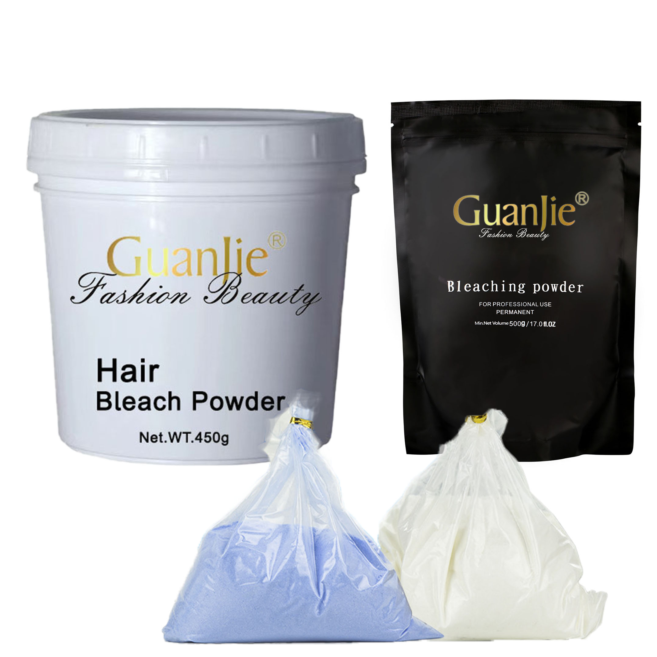 Lightening Hair Blonder Powder Blue Hair Dye Bleach Powder Permanent Form Cream