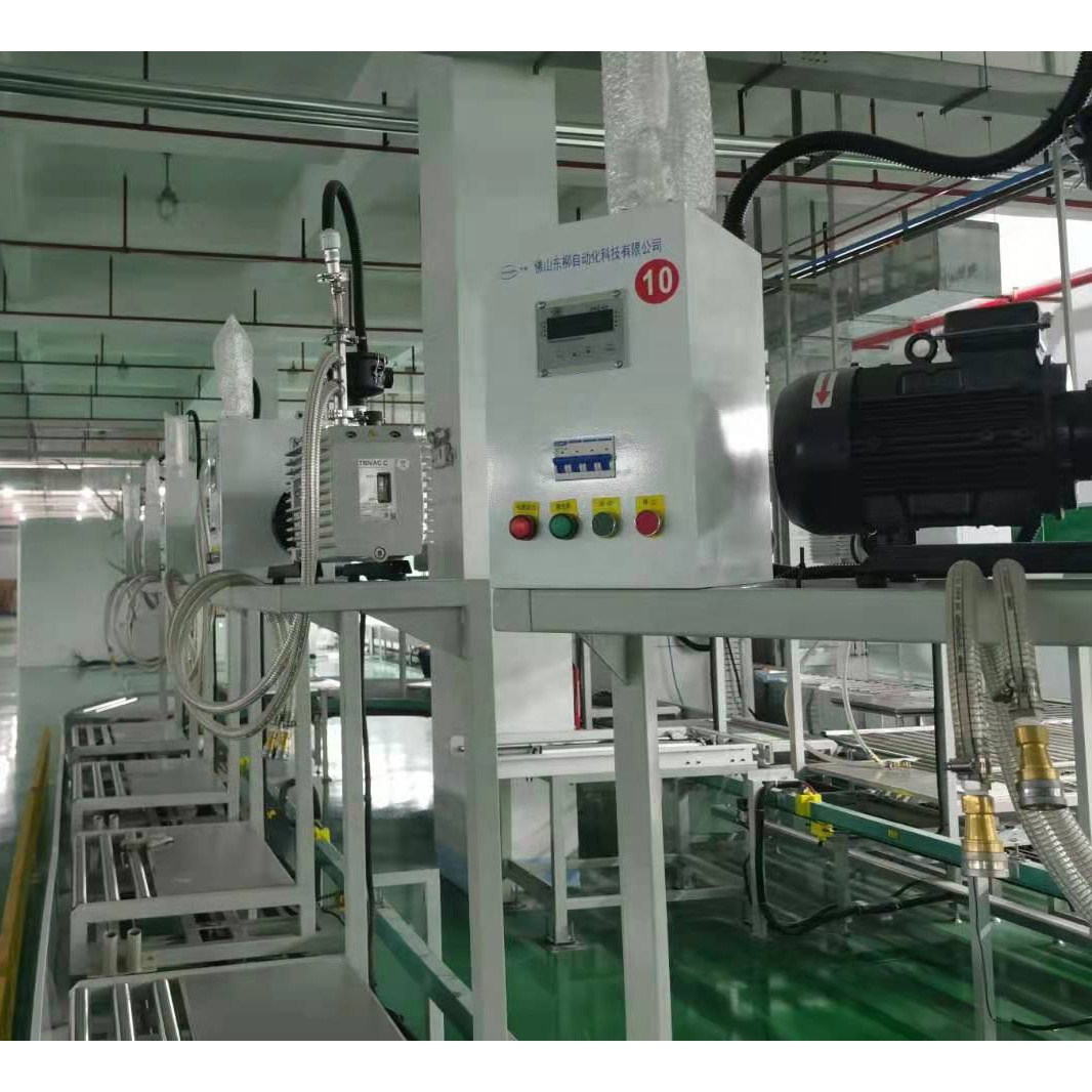 CE Energy Storage Air Conditioner Assembly Line With PLC Controlled System