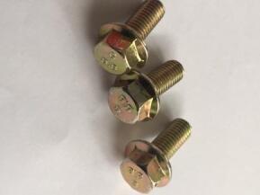 Hexagon Flange Expansion Anchor Bolt Multi Color For Special Thread Connector