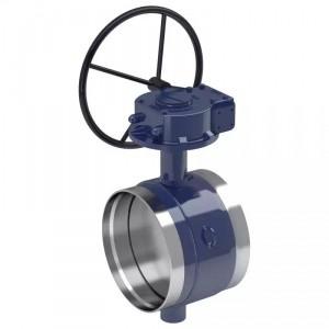 Cheap API Double Eccentric Butterfly Valve Excellent Flow Adjusting Ability for sale