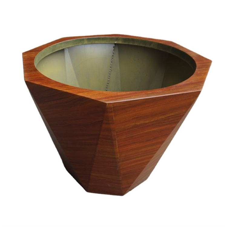 xxl large flower pot outdoor metal flower planter