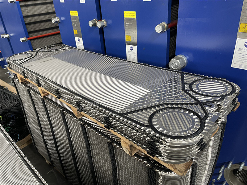 Smooth Vicarb Heat Exchanger Plates Hygiene V4 / V8 / V13 / V20