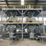 Powder Putty Dry Mortar Equipment Sand Cement Dry Mortar Plant