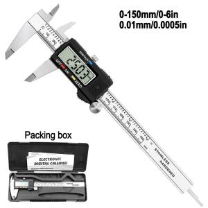Quality 6 Inch 0-150mm Electronic Stainless Steel Digital Vernier Caliper wholesale