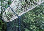 Heavy Duty Galvanized Razor Wire , Barbed Concertina Barbed Tape