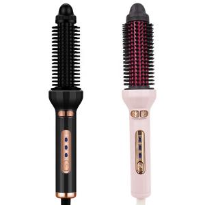 Quality Anti Scald Electric Heated Hair Brush Curler Lightweight Multifunctional wholesale