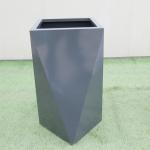 L407xW407xH1042mm Garden Metal Flower Pots