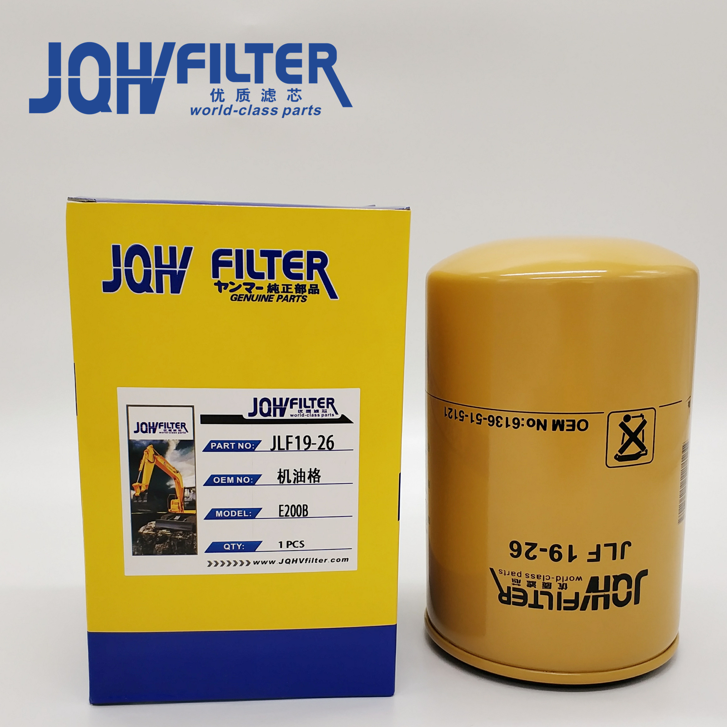 Oil Filter JLF19-26 LF3664 JX1013 6136-51-5120 B7223 6136515121 P550086 3254021600 VA32G4001100