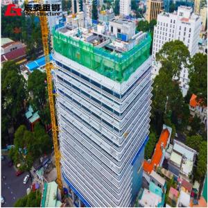 Quality Multi Storey Steel Modular Prefab Office Buildings , Modern Steel Apartment Building wholesale