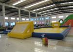 Amusment Park Inflatable Soccer Playground bright colour giant Inflatable