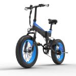 48V 20 Inch Fat Tire Folding Electric Bike Shimano Gear 6061 Alu 35-40km