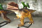 Electric Ride On Dinosaur Giganotosaurus , Realistic Animatronic Dinosaur