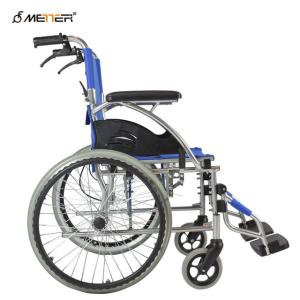 Quality Manual Foldable Portable Lightweight Transport Wheelchair wholesale