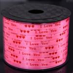 wholesale gold foil printed custom printed grosgrain ribbon