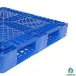 Single Face Industrial Plastic Pallet 4 Way Entry 1100*1100*150mm