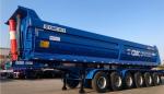 1310mm Wheel Base 9t Grade Wear-Resistant Steel Self Dumping Trailer for