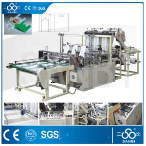 Quality High Speed Plastic Bag Making Machine Six Lines Cold Cutting wholesale