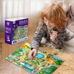 Level 6 Colorful City Life Educational Puzzles Toys For Kids Ages 5 Up