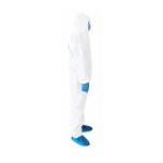 Xxl Disposable Waterproof Disposable White Protective Coveralls Ppe Suit