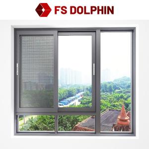 Quality Folding Screen Aluminium Frame Sliding Window Powder Coated Double Glazed Windows wholesale