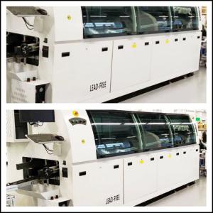 Quality 400KG Solder Pot Hot Air Wave Welding 1800mm Preheating Zone wholesale