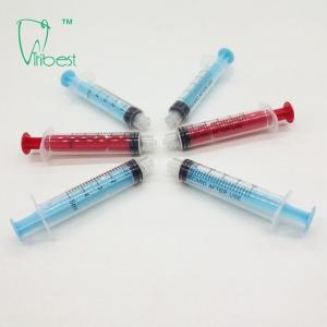 Quality 5ml Disposable Plastic Dental Syringe For Dental Cleaning wholesale