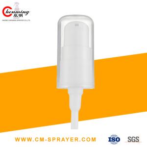 Quality 20mm 18mm white black treatment pump 20 410 18/410 cosmetic for skin cream 4 oz wholesale